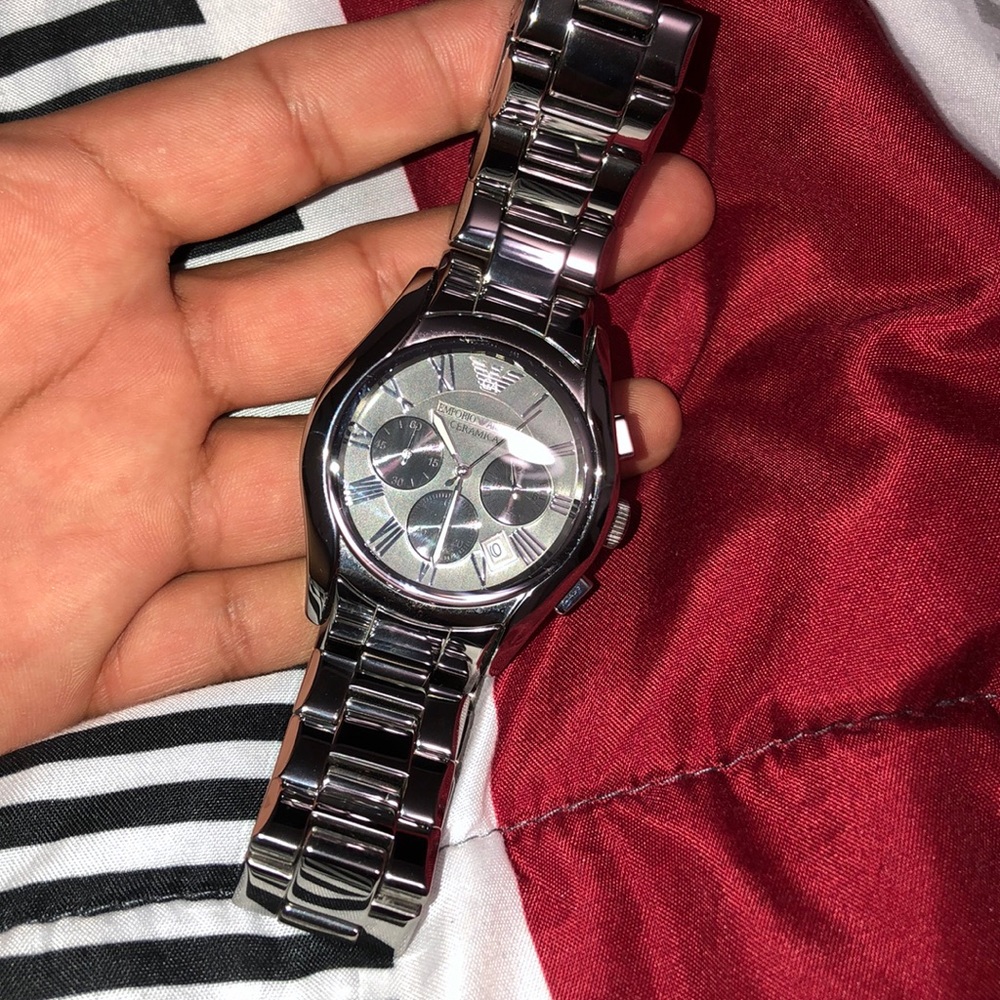 Emporio Armani watch that’s all I need to say